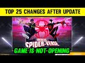 NEW UPDATE IN FF | GAME IS NOT OPENING | OB40 UPDATE FULL DETAILS - GARENA FREE FIRE