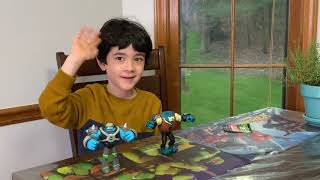 Bradley Talks Toys - Ben 10's Omni -Kix Armor & BashMouth