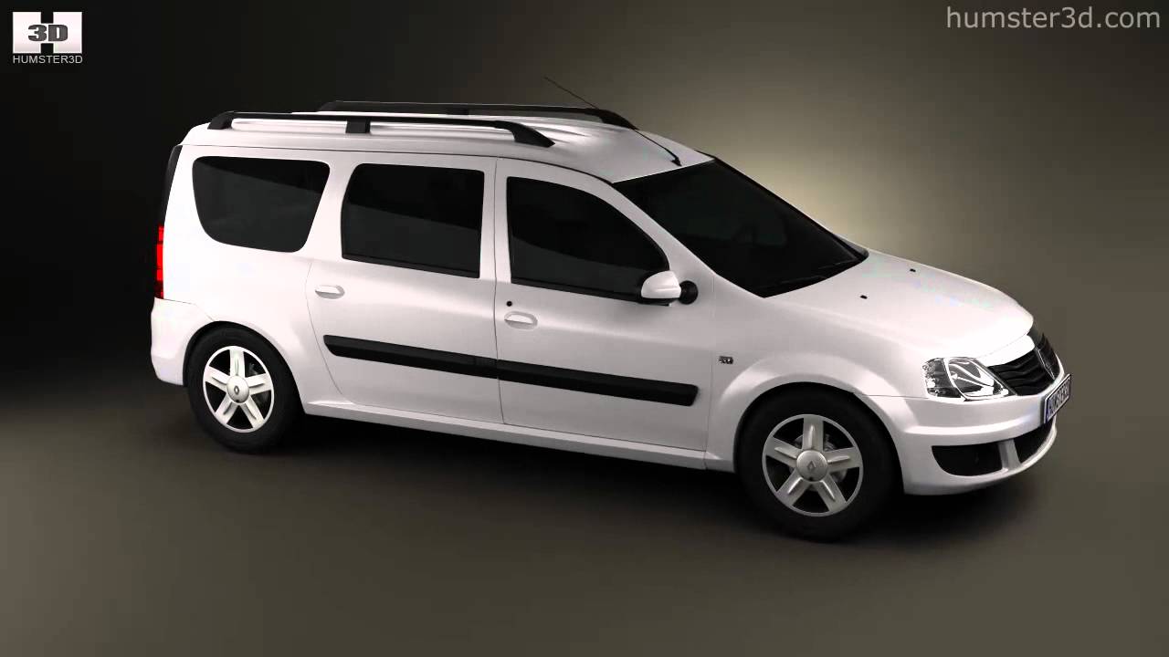 Renault logan 3d model