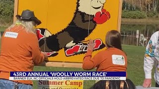 Woolly worm race champion to predict winter weather this upcoming season