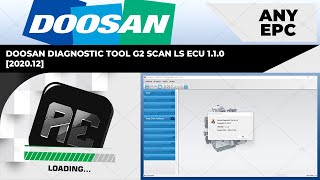 DOOSAN DIAGNOSTIC TOOL G2 SCAN LS ECU 1.1.0 [2020.12] | INSTALLATION screenshot 1
