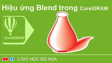 Blend trong CorelDRAW  I CorelDRAW I 2 GIỜ HỌC ĐỒ HỌA