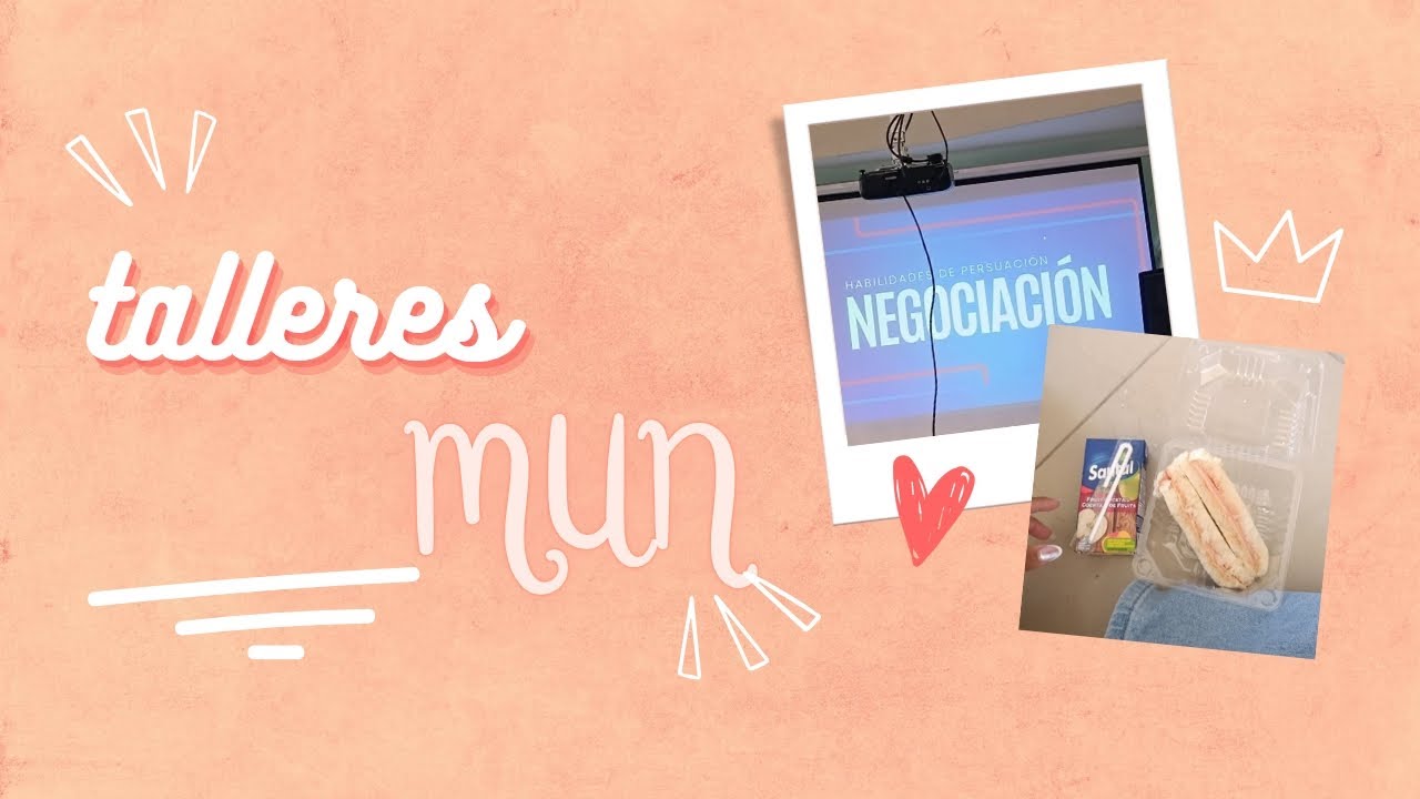  Un día conmigo en un Taller de el modelo de naciones unidas 