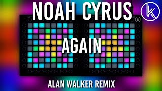 Noah Cyrus - Again (Alan Walker remix) // launchpad cover screenshot 5
