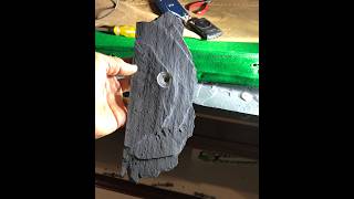 Slate repair restoration on 120 year old antique billiard table