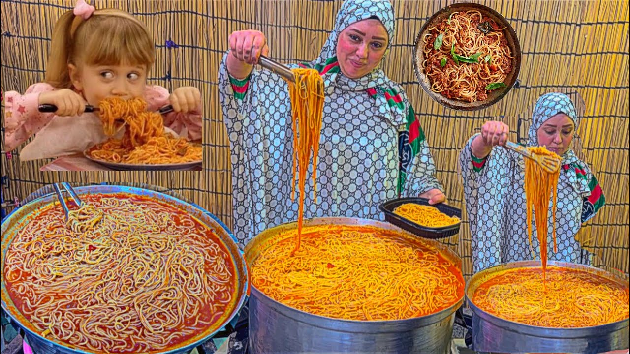 عملنا اكبر كميه مكرونه في العالم كله 👸🍝هحكيلكم ع كل حاجه من اول لما صحيت ☪️😔