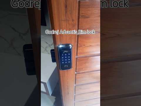 Godrej Advantis Digital Rim Lock Installation Done Ddorlocks Digital Smart Locks Installation
