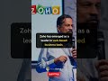 Story of Zoho   shorts  zoho  startup  entrepreneur  software  applications  Asceticbairagi