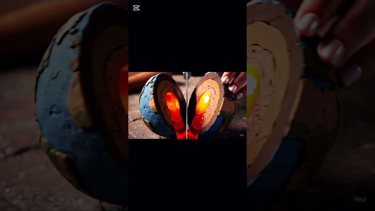 cut a small copy of the earth🌍