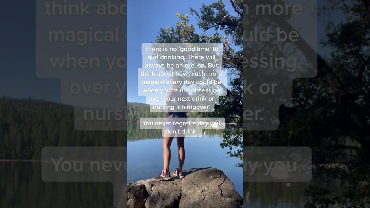 The best day to quit drinking is today #