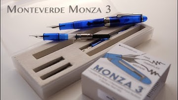 Monteverde Monza 3 kit omniflex nib - test & review