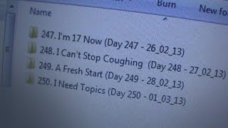I Need to Catch Up On Vlogs (Day 252 - 03/03/13)