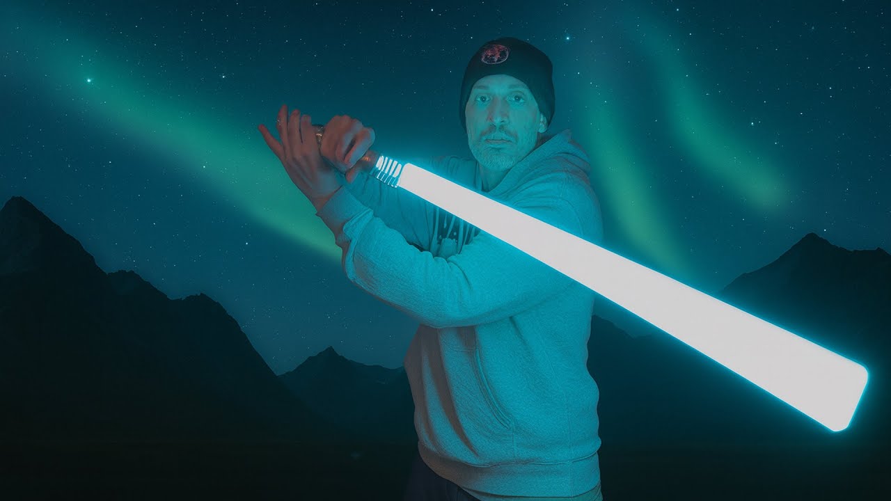 Новый клинок QUAD-STAR и отремонтированный световой меч «Разветвитель Кайбер» для Криса Т. [4K]