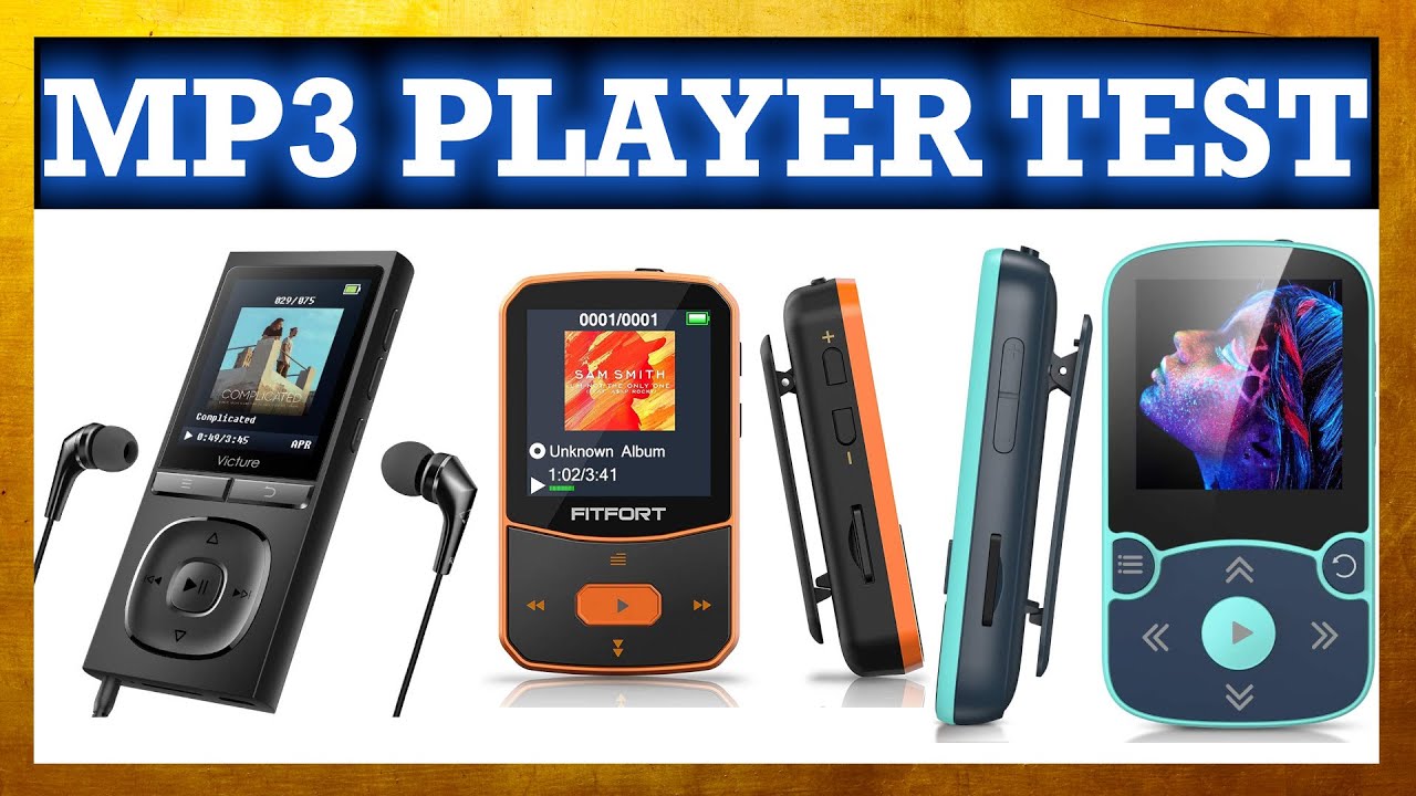  New ▶ MP3 Player Test 2022 ◊ TOP 3 MP3 Player in einem Video