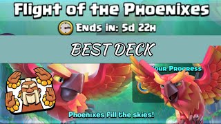 Flight of the Phoenix Best Deck Clash Royale