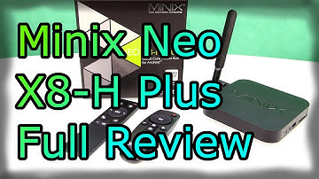 Minix Neo X8-H Plus Review - Best Android TV Box 2015 ? - 4K Movie Playback ! [HD]