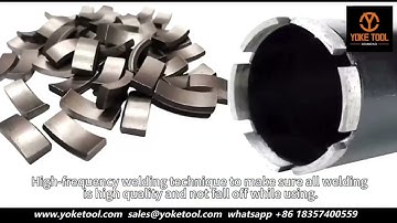 Diamond Segements For Core Drill Bits- Laser Welding