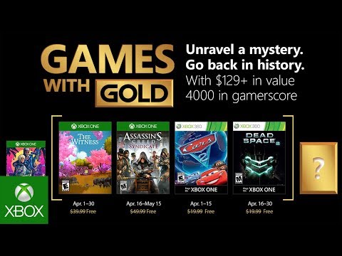 Список бесплатных игр по программе Games With Gold в апреле: с сайта NEWXBOXONE.RU