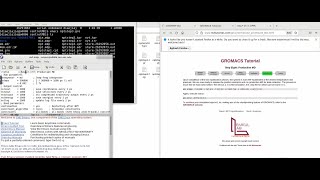 Molecular dynamics simulation, post MD analysis - interaction energies and hydrogen bond measurement