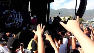 Currensy- elevator music live at roc the bells 2011