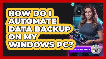 How Do I Automate Data Backup On My Windows PC?