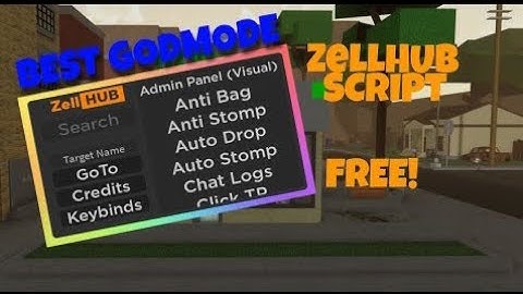 New ZellHub Gui Script for da hood and some few dahood scripts | arceus x roblox scripts