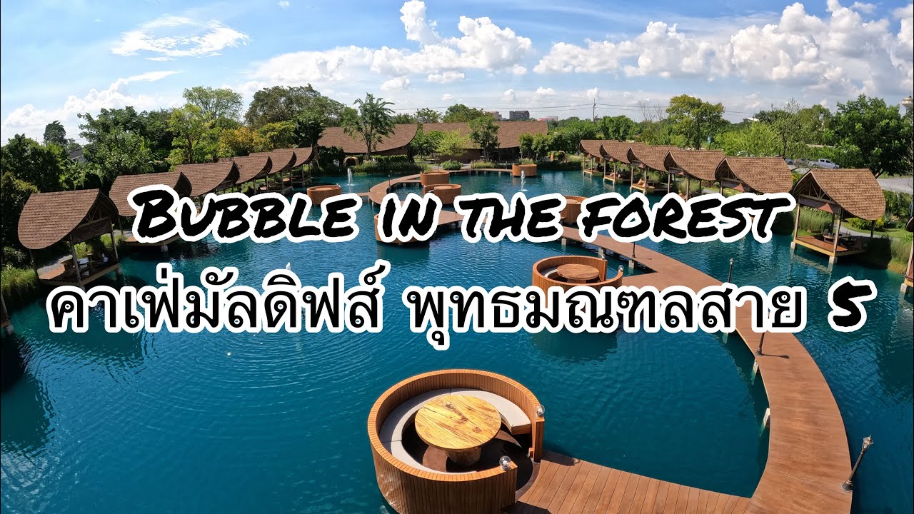 เที่ยว พุทธ มณฑล  New 2022  Bubble in the forest คาเฟ่ เที่ยวคาเฟ่ยุคโควิด พุทธมณฑลสาย 5 #ร้านกาแฟสไตล์มัลดิฟส์ #บับเบิ้ลคาเฟ่