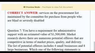 CON 2370 SIMPLIFIED ACQUISITION PROCEDURES