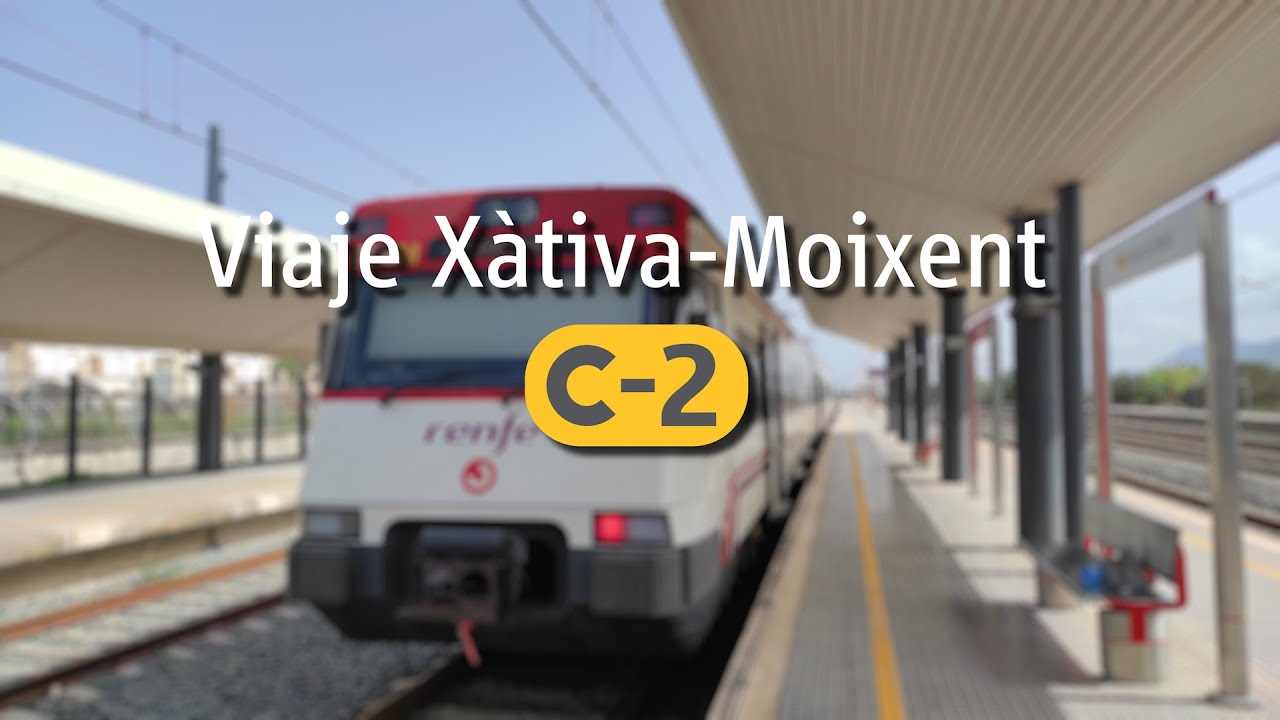Renfe Cercanías | Valencia | Viaje entre Xàtiva y Moixent | C-2 | 4K