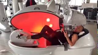 Body Space Rower leżący VacuTherm (trening + podciśnienie + podczerwień)