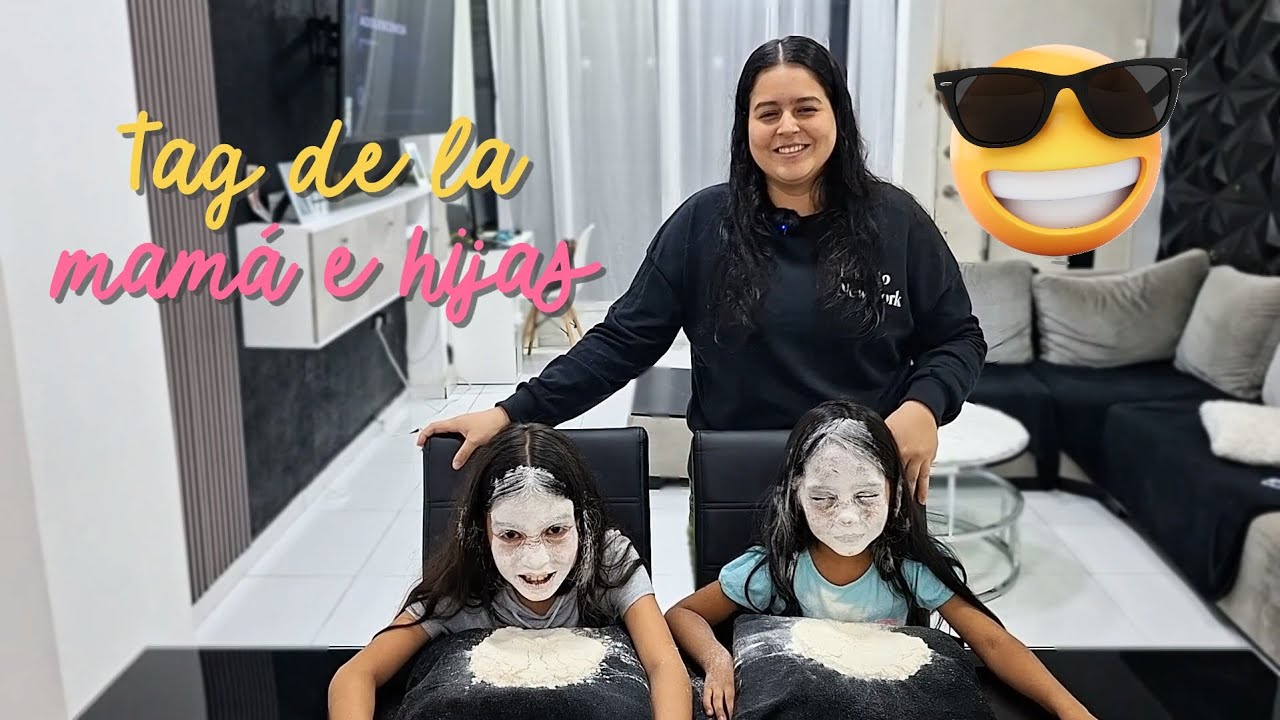 Tag de la mamá e hijas (Reto de la harina)
