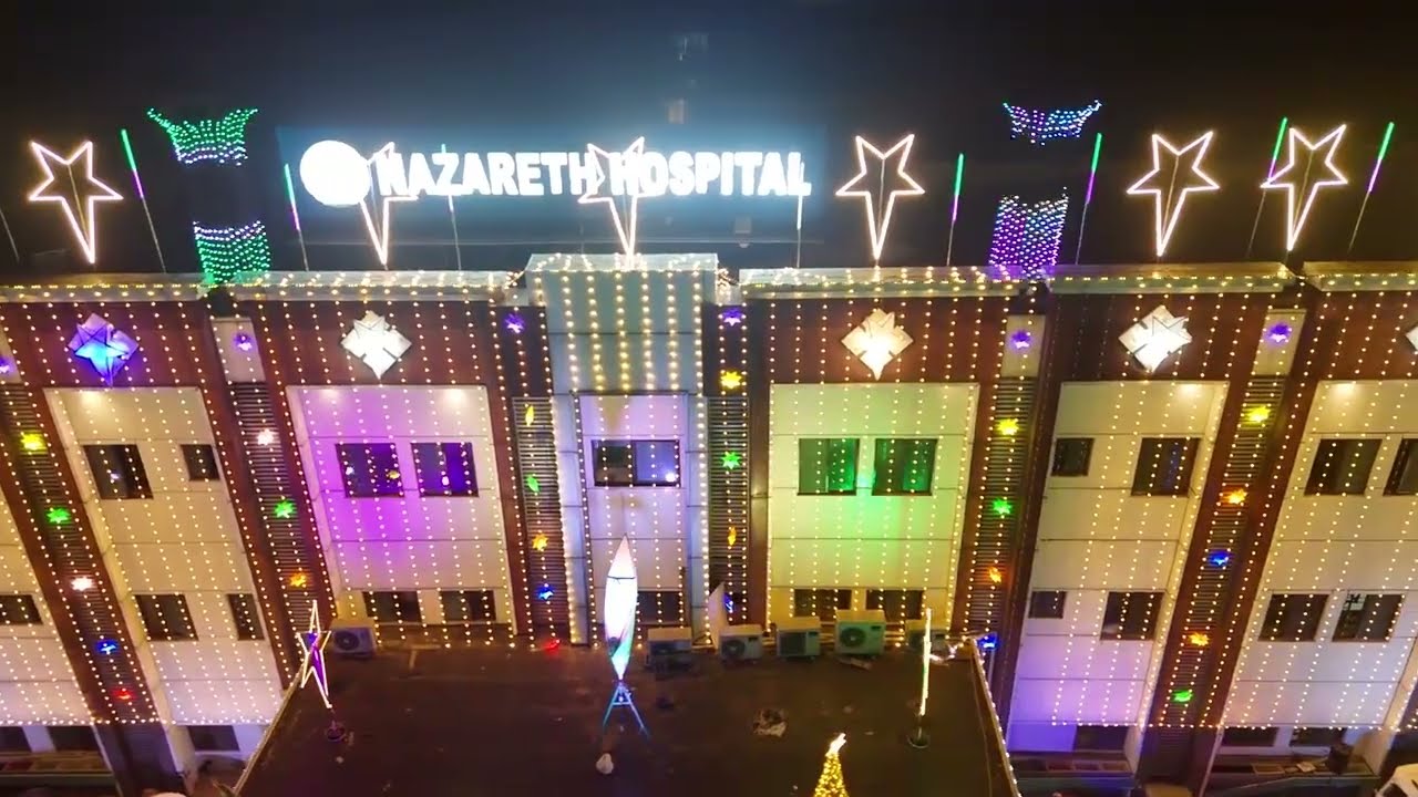 Christmas Illuminations 2025 | Nazareth Hospital, Prayagraj