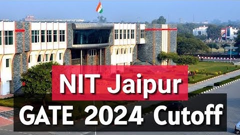 MNIT Jaipur MTech 2024 CCMT GATE Cutoff Scores | All Branches All Categories | Previous Year