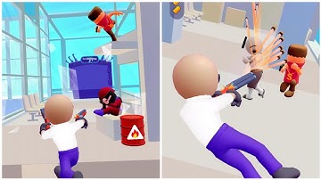 Gunshot Hit Run New Android Games Gameplay 2023 Walkthrough ios Simulato‪r Trailer