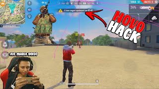 HACKS INSANOS MATANDO YOUTUBERS AO VIVO NO FREE FIRE