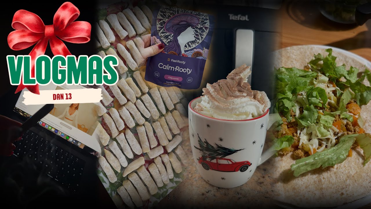 Tortilije, domači njoki iz ostanka krompirja & Rebond rutina + kakav | VLOGMAS DAY 13 | Manca Vrhovc