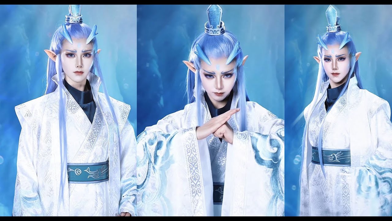 哪吒的這幾個形態都仿了，想看敖丙李靖申公豹咱尚可壹試#makeup #makeuptutorial #仿妆 #挑战100个反派角色 #哪吒2角色cos