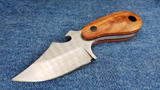 Making a Neck Knife. by Edward Knives  85,978 views 2 years ago 14 minutes, 15 seconds