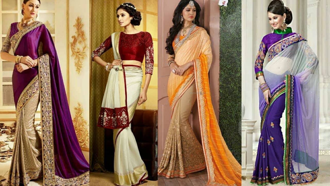 party saree design 2018