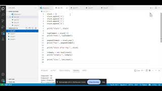 ARRAY IMPLEMENTATION OF STACK