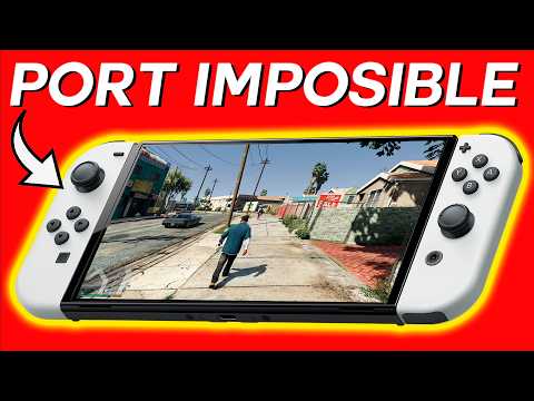 GTA 5 on Switch SHOULD HAVE BEEN IMPOSSIBLE but it came out BEFORE GTA 6