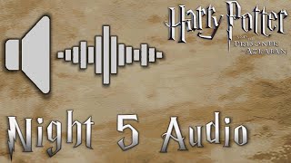 Harry Potter and the Prisoner of Azkaban Console - Main/Cut Voice Lines - Night 5 (4K)