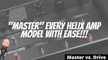 "MASTER" Every Helix Amp Model With Ease!! | Master vs. Drive