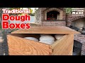 How To Build Wooden Pizza Dough Boxes / Traditional Dough Proofing Boxes / DIY Woodworking