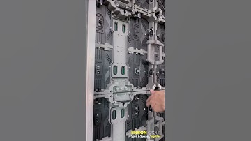 Ｂ Pro model Led Display— The power boxes are interchangeable #leddisplay #enbongroup #enbon