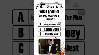 Friends sitcom quiz
