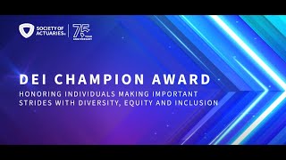 SOA 2024 DEI Champion Award