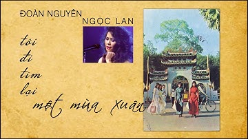 TÔI ĐI TÌM LẠI MỘT MÙA XUÂN | nhạc ĐOÀN NGUYÊN | tiếng hát NGỌC LAN
