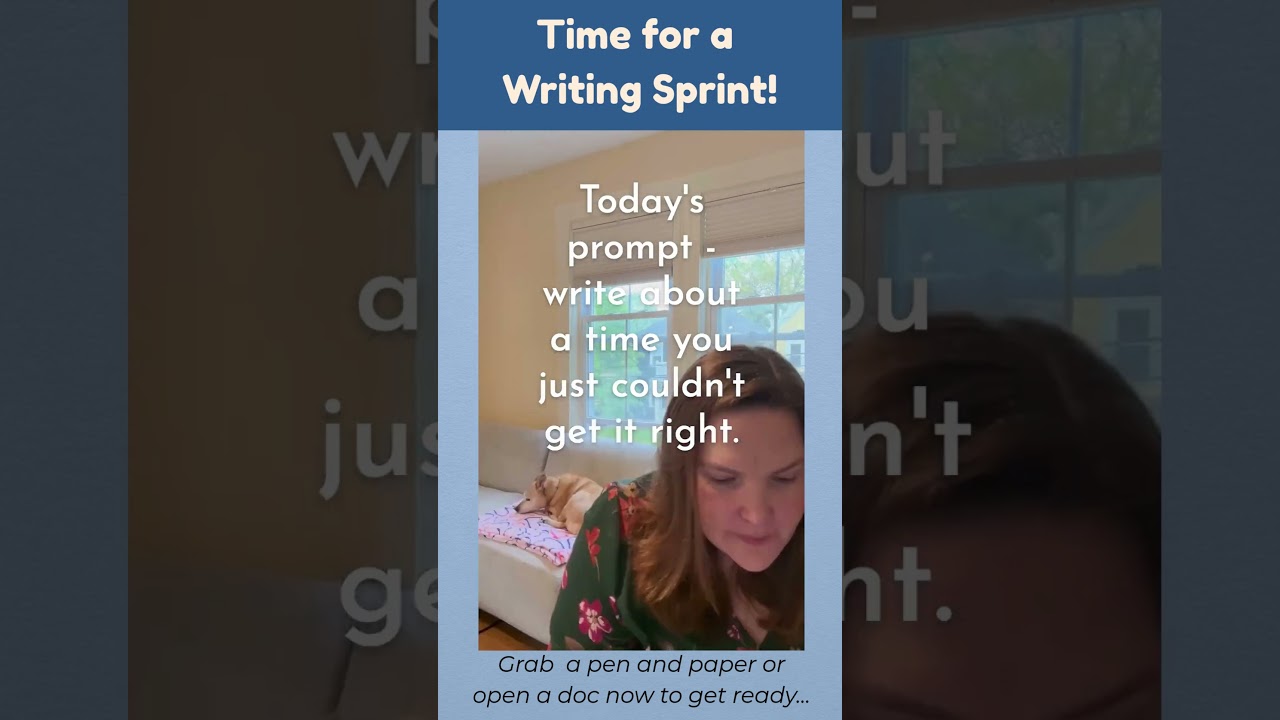 One Minute Writing - Blooper