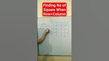 #maths tricks # no of square #viral #shortvideo #ukpsc #kanchan